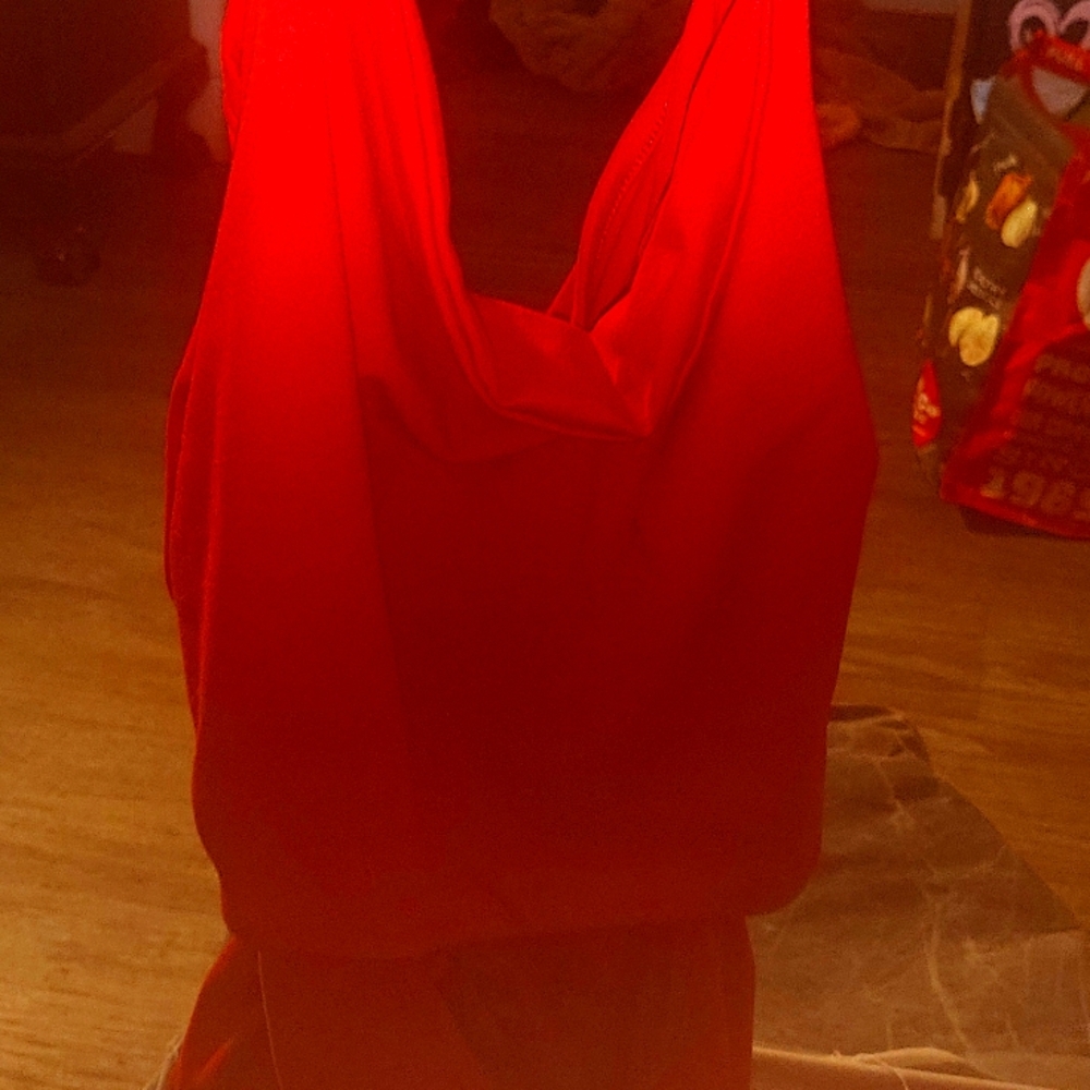 Red dress